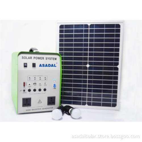 50W solar power system
